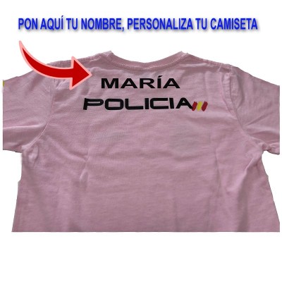 CAMISETA DE ALGODON EN COLOR ROSA TALLAS NIÑOS