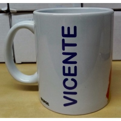 TAZA CNP PERSONALIZADA CON NOMBRE