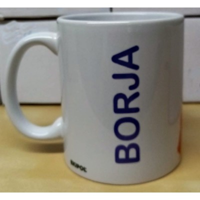 TAZA CNP PERSONALIZADA CON NOMBRE