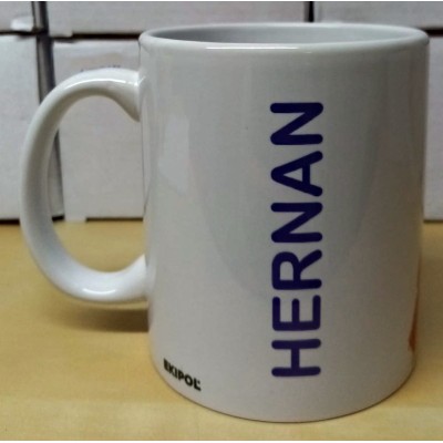 TAZA CNP PERSONALIZADA CON NOMBRE