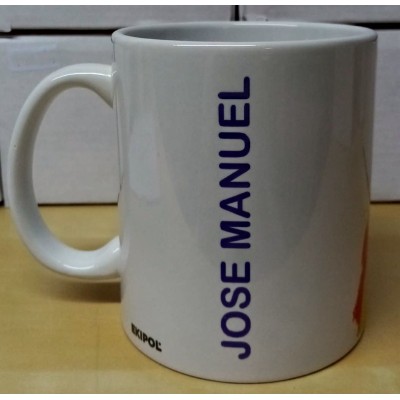 TAZA CNP PERSONALIZADA CON NOMBRE
