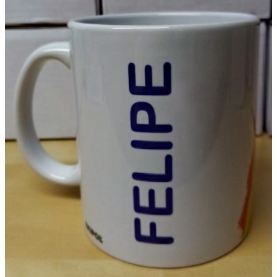 TAZA CNP PERSONALIZADA CON NOMBRE