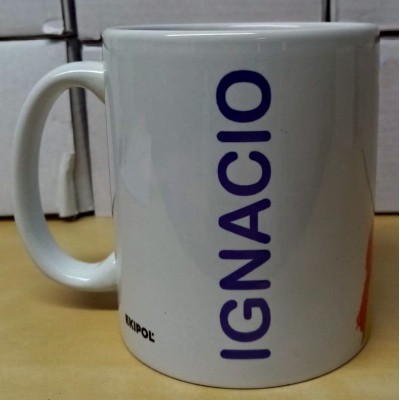 TAZA CNP PERSONALIZADA CON NOMBRE
