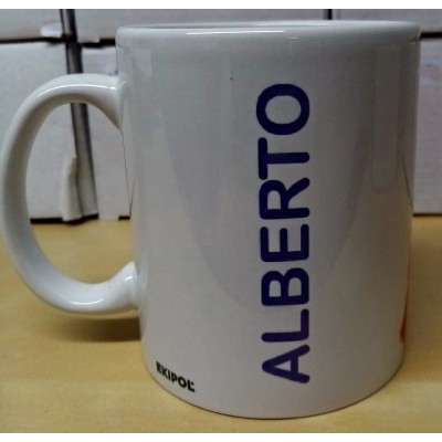 TAZA CNP PERSONALIZADA CON NOMBRE