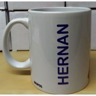 TAZA CNP PERSONALIZADA CON NOMBRE