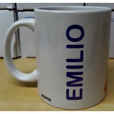TAZA CNP PERSONALIZADA CON NOMBRE