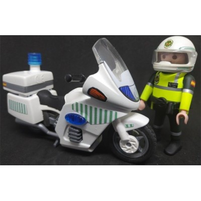 PLAYMOBIL GUARDIA CIVIL TRAFICO CON MOTO
