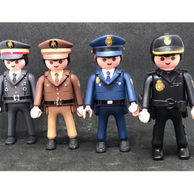 PLAYMOBIL POLICIA NACIONAL CONJUNTO SERIE HISTÓRICA
