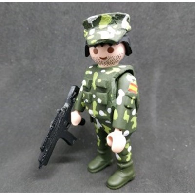 PLAYMOBIL SOLDADO UNIFORME BOSCOSO CON TERESIANA