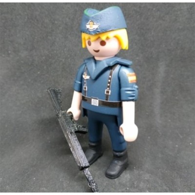 PLAYMOBIL TROPA EJÉRCITO AIRE HISTORICO