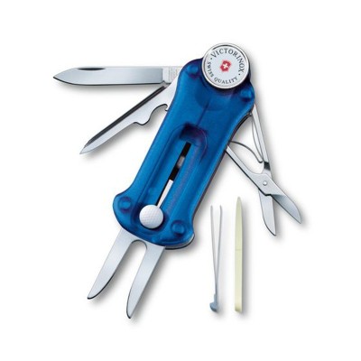 NAVAJA SUIZA VICTORINOX MULTIUSOS GOLF TOOL AZUL TRANSLÚCIDO