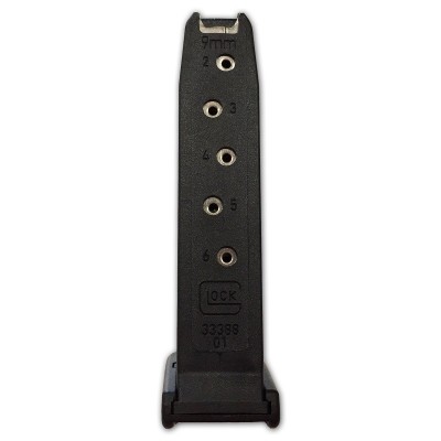 CARGADOR PARA GLOCK 43 6 TIROS + EXT.