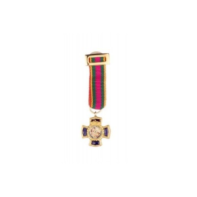 MEDALLA MINIATURA ANTIGÜEDAD CNP XXX AÑOS
