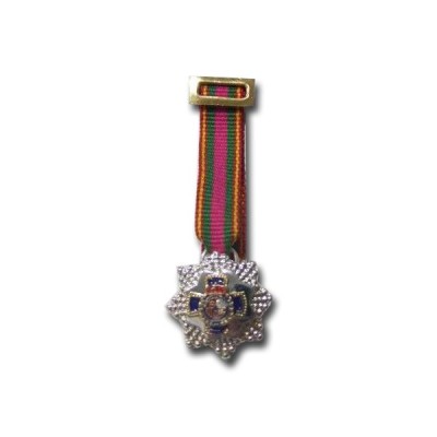 MEDALLA MINIATURA ANTIGÜEDAD CNP XXXV AÑOS