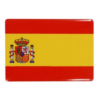 IMAN BANDERA DE ESPAÑA RECTANGULO