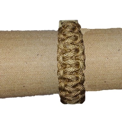 PULSERA PARACORD ARENA CON ENCENDEDOR Y SILBATO