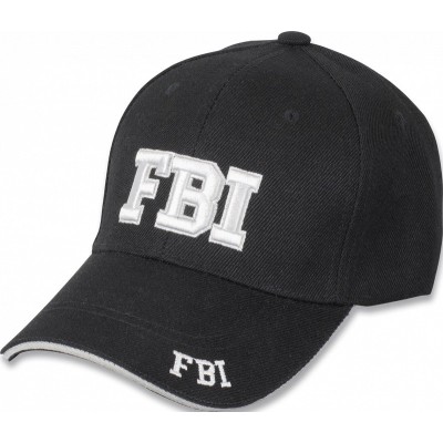 GORRA FBI COLOR NEGRO