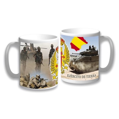 TAZA CERAMICA EJERCITO DE TIERRA