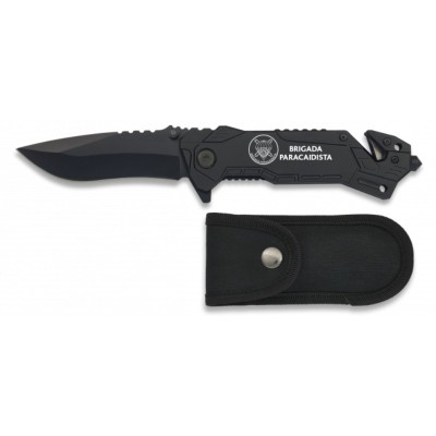 NAVAJA TACTICA NEGRA BRIPAC 8.1cm