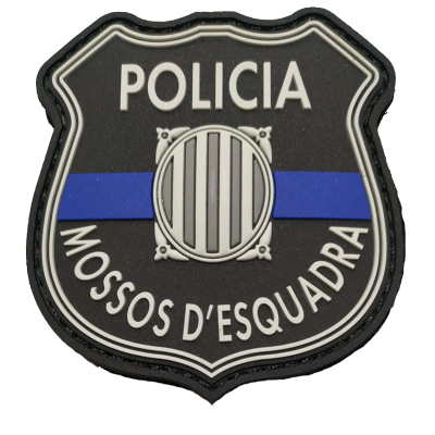PARCHE MOSSOS “LA DELGADA LINEA AZUL”