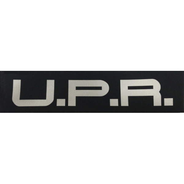 PARCHE ROTULO REFLECTANTE CON VELCRO UPR 26 X 6 CMS