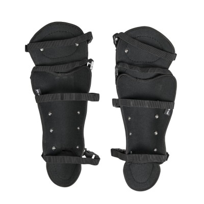 PROTECTOR RIGIDO ANTI-TRAUMA PARA RODILLA, ESPINILLA Y EMPEINE (1 PAR)
