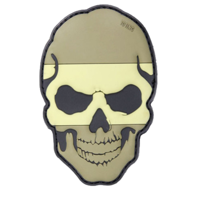 PARCHE PVC 3D CALAVERA ESPAÑA TAN