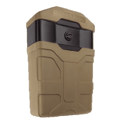 FUNDA DE CARGADOR 5,56MM POLIMERO UNIVERSAL ENGANCHE DOBLE CLIP