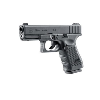 PACK PISTOLA ENTRENAMIENTO AIRSOFT GLOCK 19 GEN 4, CON BLOWBACK, 6MM BB