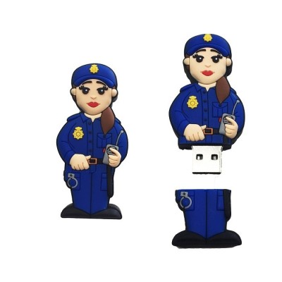 USB PERSONALIZADO 16GB POLICIA NACIONAL CHICA