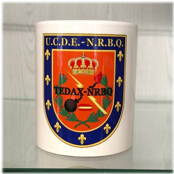 TAZA CNP ESCUDO TEDAX NRBQ