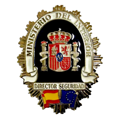 PLACA CARTERA DIRECTOR SEGURIDAD