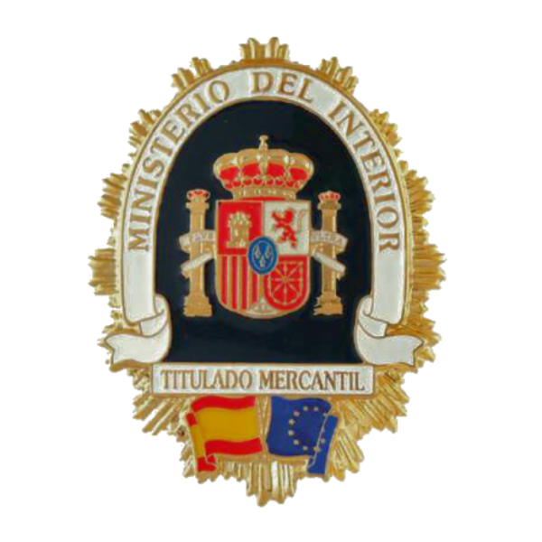 PLACA CARTERA TITULADO MERCANTIL