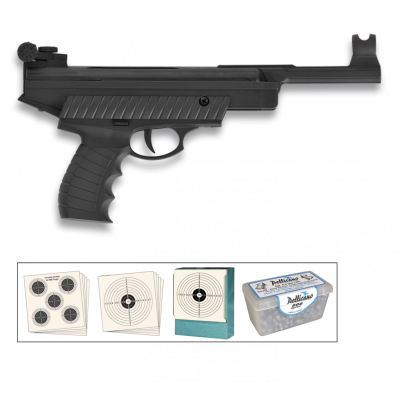 KIT PISTOLA AIRE COMPRIMIDO MOD.25 4.5MM