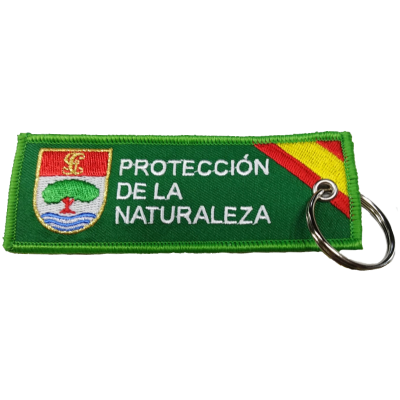 LLAVERO MICRO BORDADO CINTA GUARDIA CIVIL SEPRONA