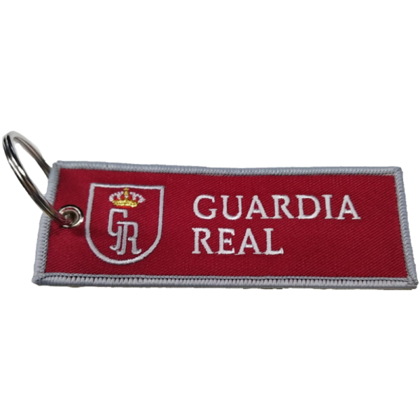 LLAVERO MICRO BORDADO CINTA GUARDIA REAL