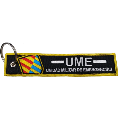 LLAVERO MICRO BORDADO CINTA UME