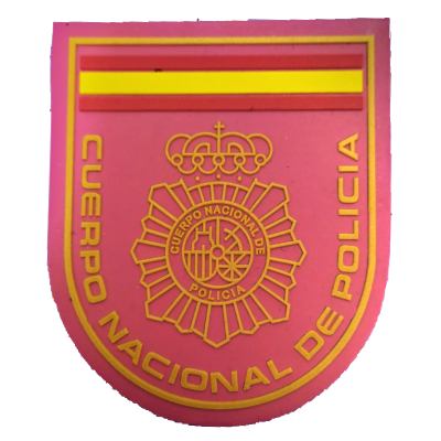 PARCHE BRAZO CNP ROSA 3 X 3.5 CM