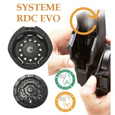 DISCO DE CONEXION MACHO Y HEMBRA AL SISTEMA RDC PARA FUNDA RADAR