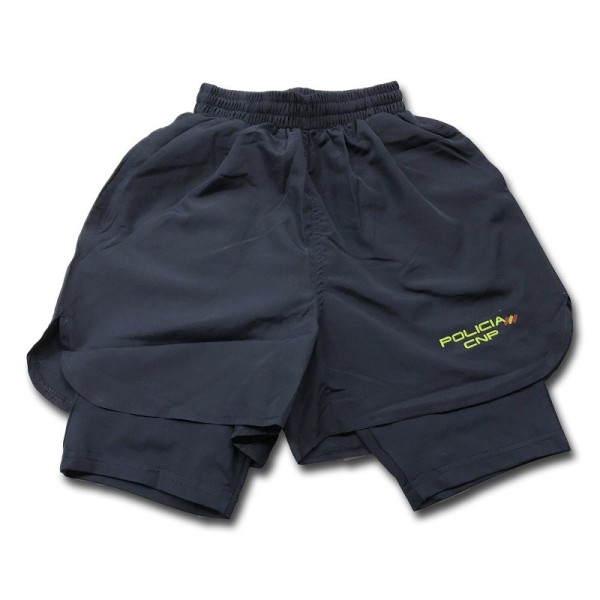 PANTALON DE DEPORTE CON MALLA CORTA VESTUARIO OFICIAL CNP DEPORTE