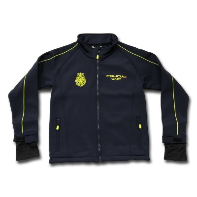 CHAQUETA SOFTSHELL VESTUARIO OFICIAL CNP DEPORTE