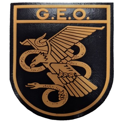 PARCHE DE BRAZO PVC POLICIA - GEO