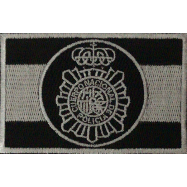 PARCHE BANDERA ESPAÑA BAJA VISIBILIDAD CNP BORDADO TERMOSELLADO