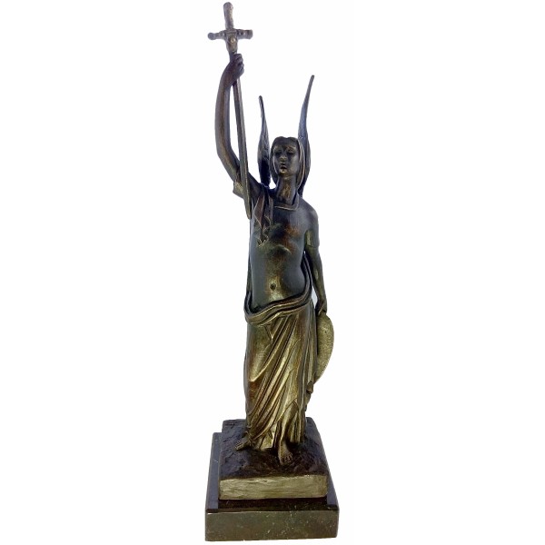 ESCULTURA ANGEL CUSTODIO