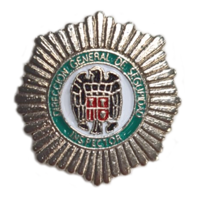 PIN HISTORICO INSPECTOR DIRECCION GENERAL DE SEGURIDAD 1954