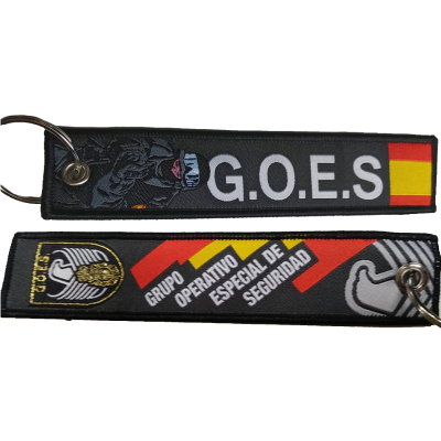 COLECCION LLAVEROS MICRO BORDADOS ESPECIALIDADES POLICIA NACIONAL