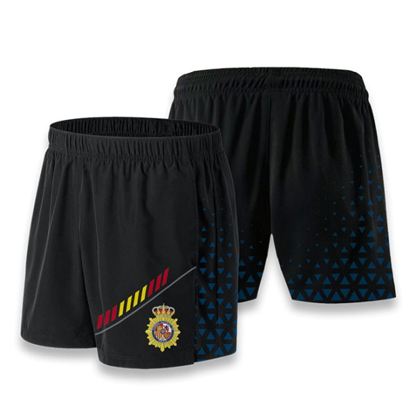 PANTALON CORTO TEJIDO TECNICO SUBLIMACION POLICIA NACIONAL
