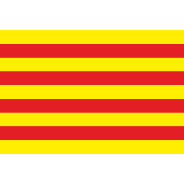 BANDERA COMUNIDAD DE CATALUÑA (EXTERIOR)