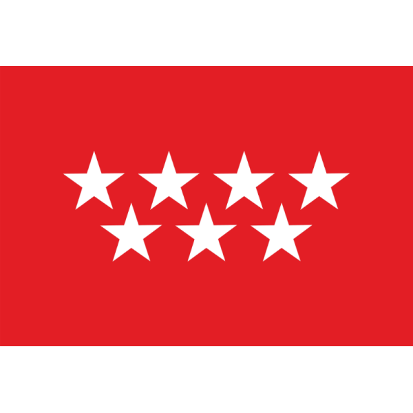 BANDERA COMUNIDAD DE MADRID (EXTERIOR)
