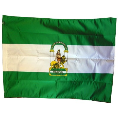 BANDERA COMUNIDAD DE ANDALUCIA (DESPACHO) BORDADA O IMPRESA